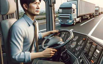 Transport truck driver